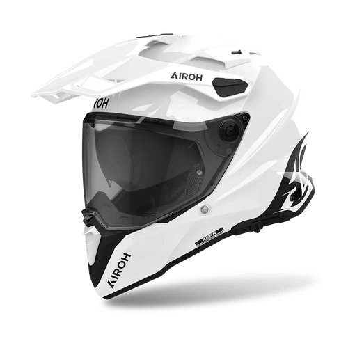 Airoh Commander 2 Motorcycle Helmet - White Gloss [Size: Medium ]