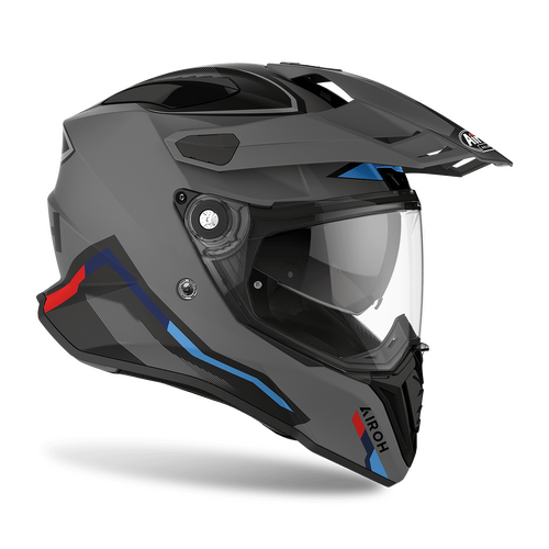 Airoh Commander Factor Motorcycle Helmet Matt Anthracite Medium