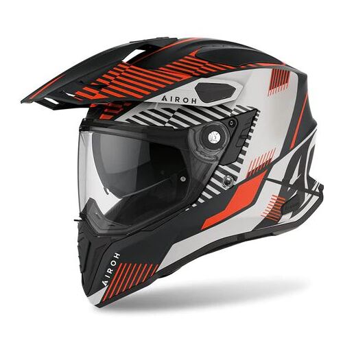 Airoh Commander Motorcycle Helmet Boost Orange Matt S (Cmm32)