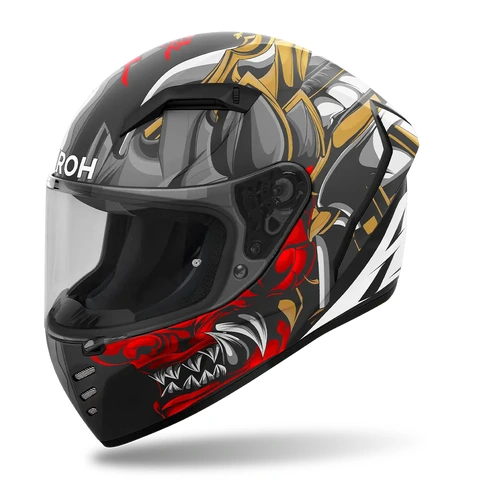 Airoh Connor Samurai Motorcycle Helmet - Matt [Size: Small]