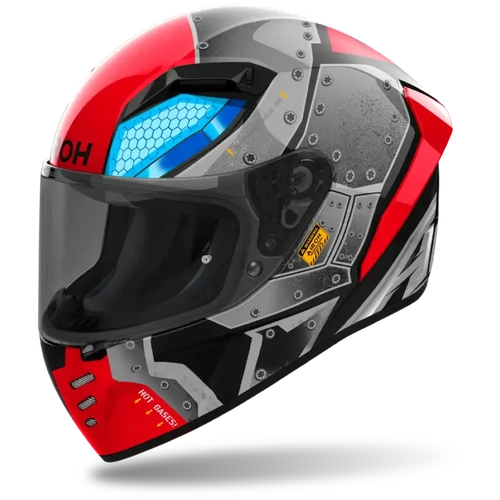 Airoh Connor Bott Motorcycle Helmet - Gloss [Size: Small]