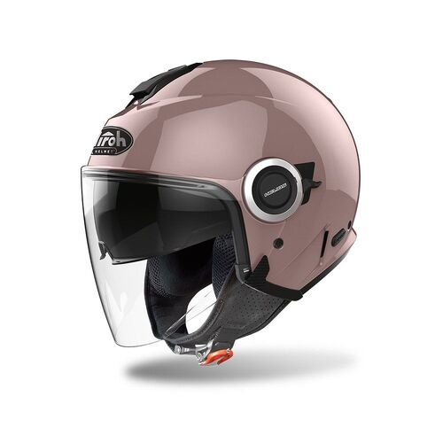 Airoh Helios Motorcycle Helmet Metallic Rose Small