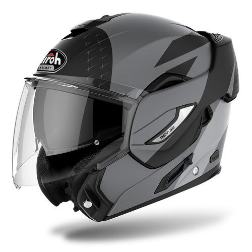 Airoh Rev 19 (Flip) Leaden Motorcycle Helmet Matte Anthracite Medium
