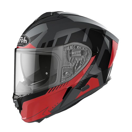 Airoh Spark Motorcycle Helmet  Rise Red Gloss M (Spri55)