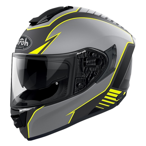 Airoh ST501 Type Motorcycle Helmet - Yellow Matte
