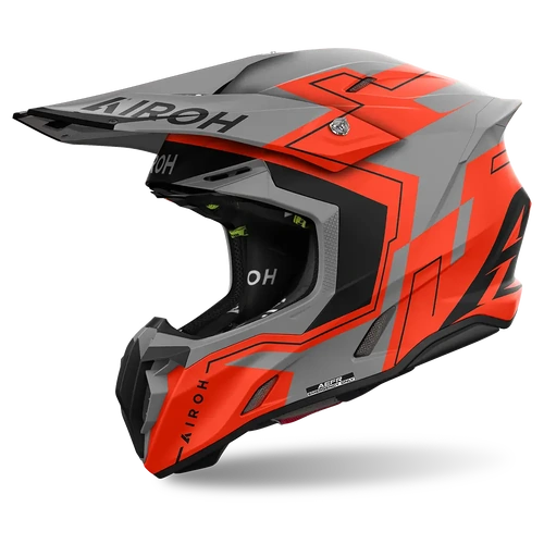 Airoh Twist 3.0 Dizzy Orange Fluro Matt [Size: Small]