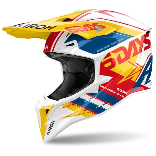 Airoh Wraaap Isde Spain 2024 Limited Edition Motorcycle Helmet [Size: Small]