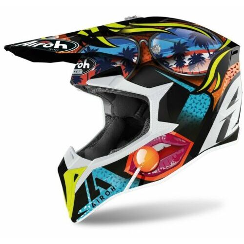 Airoh Wraap Lollipop Gloss Off Road Helmet