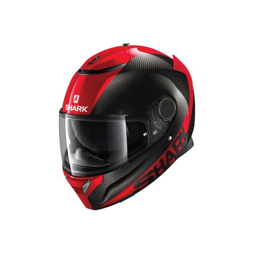 Shark Spartan Carbon Skin Motorcycle Helmet  - Red