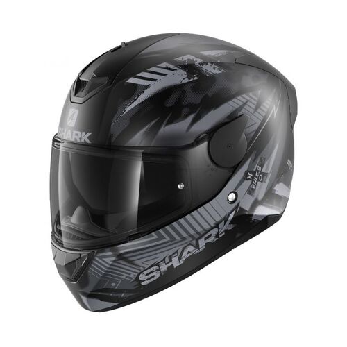 Shark D-Skwal 2 Penxa Motorcycle Helmet - Matte Black/Anthracite
