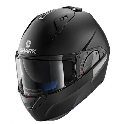 Shark EVO-One 2 Blank Motorcycle Helmet Small - Matte Black