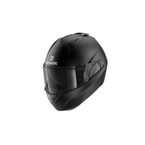 Shark Evo ES Blank Motorcycle Helmet - Matte Black