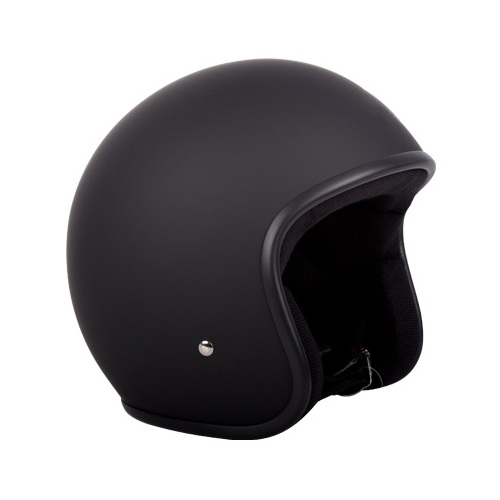 Rxt A611C Low Ride Open Face Motorcycle Helmet - Matte No Studs