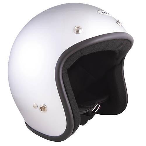 Rxt Challenger Open Face Motorcycle Helmet - Silver