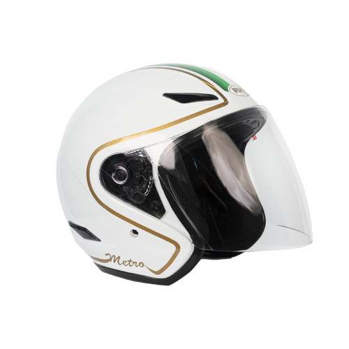 RXT A218 Metro Retro Motorcycle Helmet Italy Large