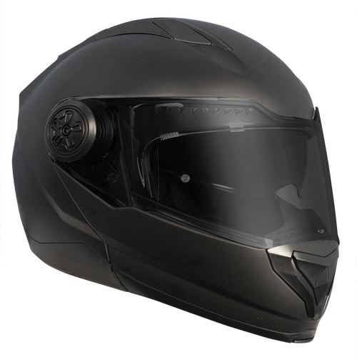 RXT 909 Flip-Up Motorcycle Helmet Matt Black - Small