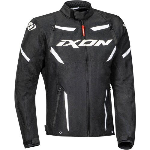 Ixon Striker Motorcycle Jacket - Black/White