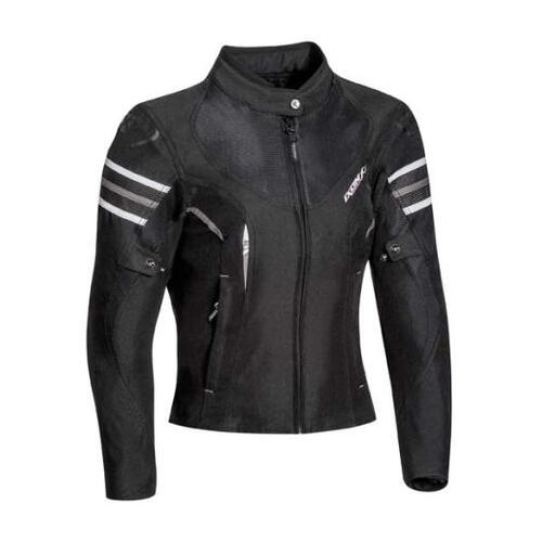 Ixon Ladies Ilana Motorcycle Jacket - Black White
