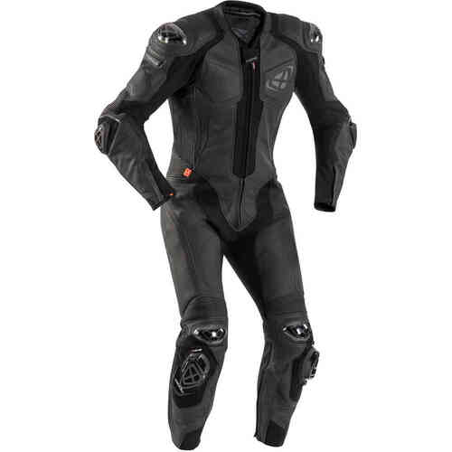 Ixon Vendetta Evo 1 Piece Motorcycle Racing Suit - Black