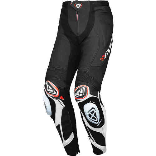 Ixon Vortex 3  Motorcycle Leather Pant Black /White (Md)