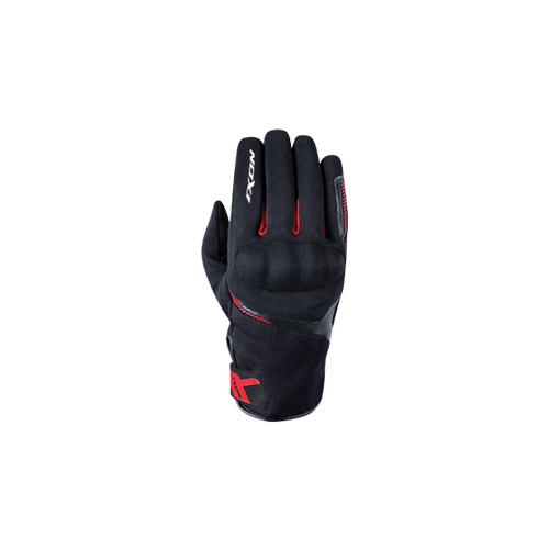 Ixon Pro Blast Waterproof and Warm Motorcycle Gloves - Black/Red