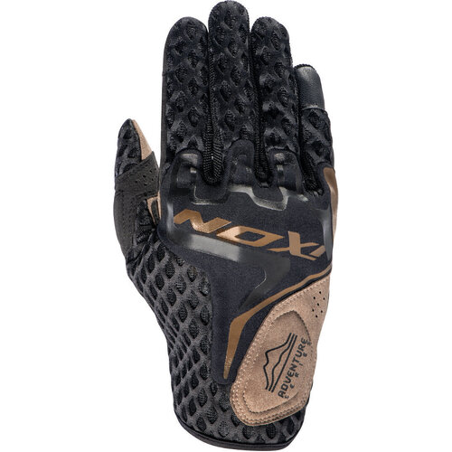 Ixon Dirt Air 3D Mesh Adventure Motorcycle Gloves - Black/Sand