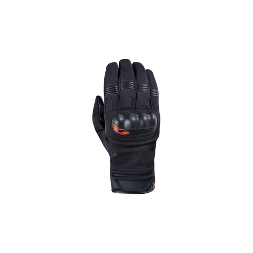 Ixon Men MS Picco Warm and Waterproof Motorcycle Gloves - Black/Red