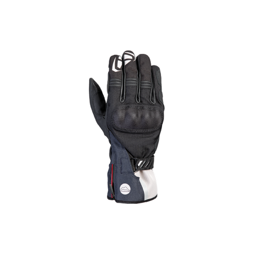 Ixon MS Loki Adventure Waterproof  Motorcycle Gloves - Black/Grey/Blue