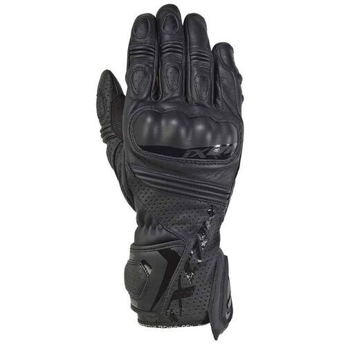 Ixon RS Tempo Air Reinforcements Motorcycle Goat Leather Gloves - Black