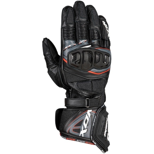 Ixon RS Replica Motorcycle Gloves - Black/White