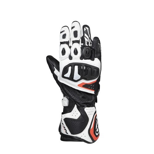 Ixon Vortex Motorcycle Gloves Black/White (2Xl)