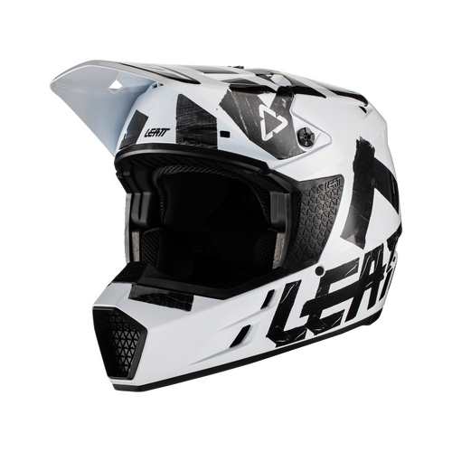 Leatt 2022 Moto 3.5 V22 Motorcycle Helmet - White
