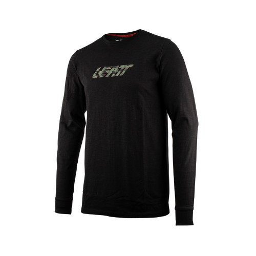 Leatt 2023 Camo Long Sleeve T-Shirt - Black
