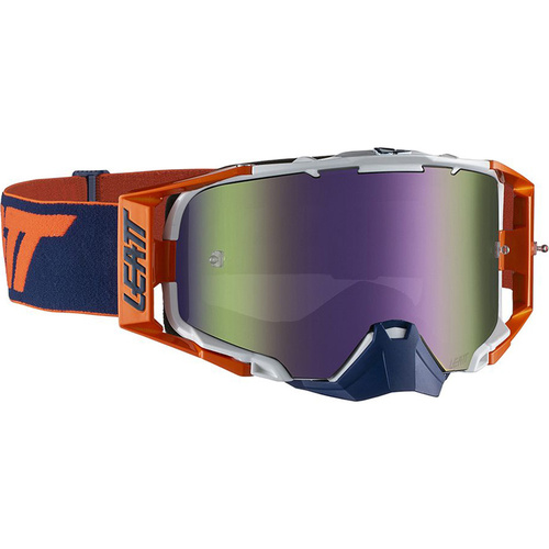 Leatt Velocity 6.5 Bulletproff MX Goggles - Iriz Orange/Ink Purple