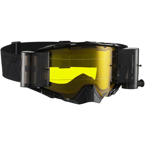 Leatt Velocity 6.5 Roll-Off MX Goggles - Black/Grey/Yellow