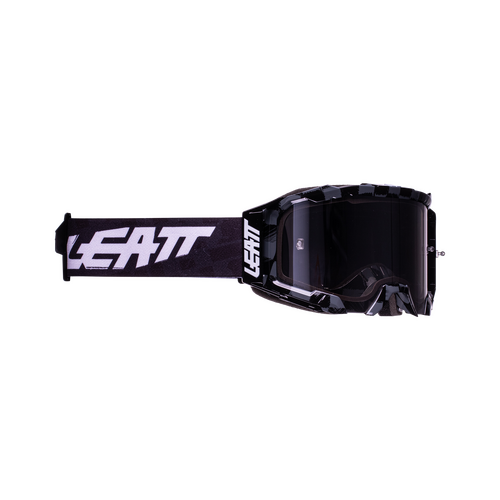 Leatt 2022 Velocity 5.5 Iriz Motorcycle Goggles - Brushed/Silver 50% Lens
