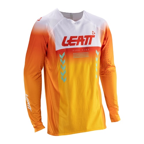 Leatt 2026 5.5 UltraWeld Jersey - Orange [Size: Small]
