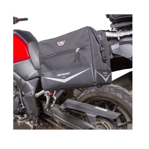 Motodry ECO-Series ZXS-2 Square-line Saddle Bag Black - 42L 