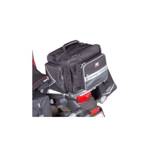 Motodry Platinum (Cruiser/Tail) Motorcycle Rear Bag Black - 23L 