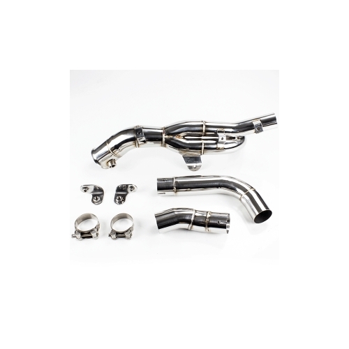 Lextek Exhaust S/Steel De-Cat Link Pipe for Yamaha YZF R1 (09-14)  