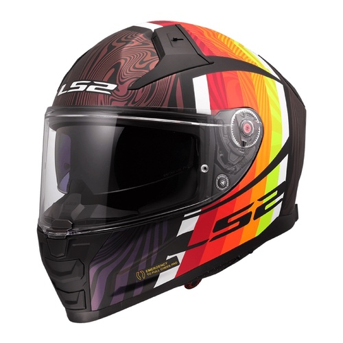 LS2 FF811 Vector II Freedom Helmet - Matte Black / Chameleon [Size: Small]