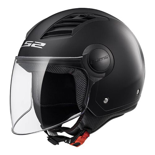 LS2 OF562 Airflow-L Motorcycle Helmet - Matte Black