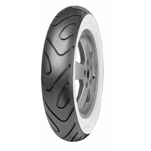 Mitas Mc18 Scooter White Wall Motorcycel Tyre Front/Rear Dot 3.50-10 51P TL WW