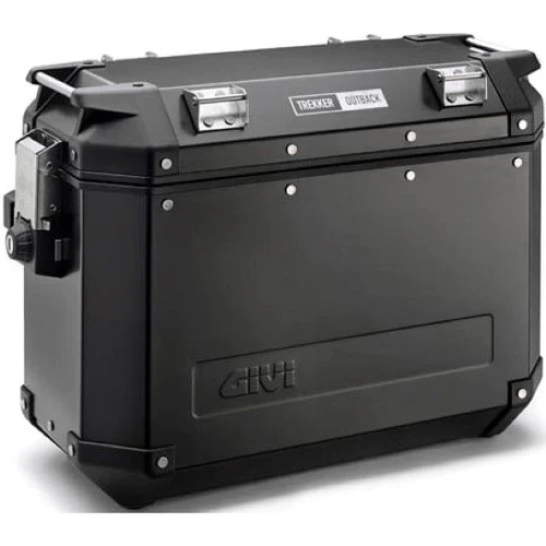 Givi Trekker Outback 48L Pannier Alloy Black Right (Single) Cam