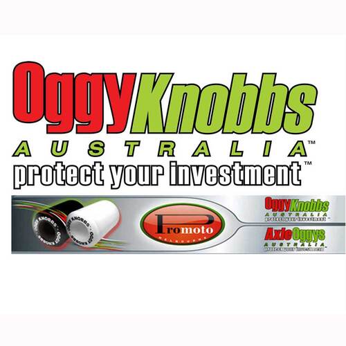 Oggy Knobbs Motorcycle Replacment Knobb Rh Black GSXR1000 05-06