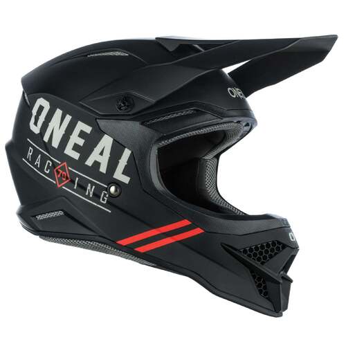 O'Neal 2023 3 SRS Dirt V.23 Motorcycle Helmet - Black/Grey