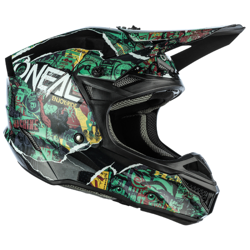 Oneal 5Srs  Savage V.20 Motorcycle Helmet - Multi (Lg)