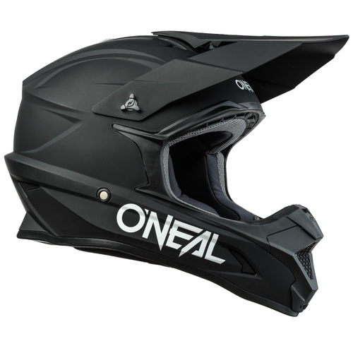 Oneal 24 1SRS Solid V.21 Motorcycle Helmet  - Black (Xl)