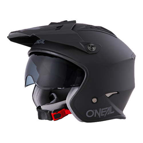 Oneal 24 Volt  Solid V.24 Motorcycle Helmet  - Black (Lg)