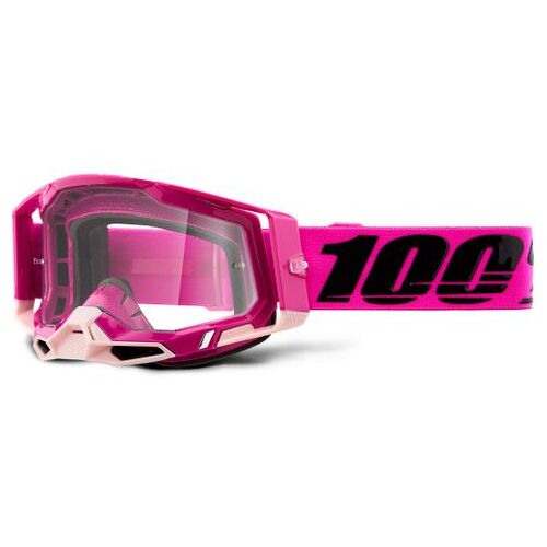 100% Racecraft 2 Maho Motorcycle Goggle - Clear Lens
